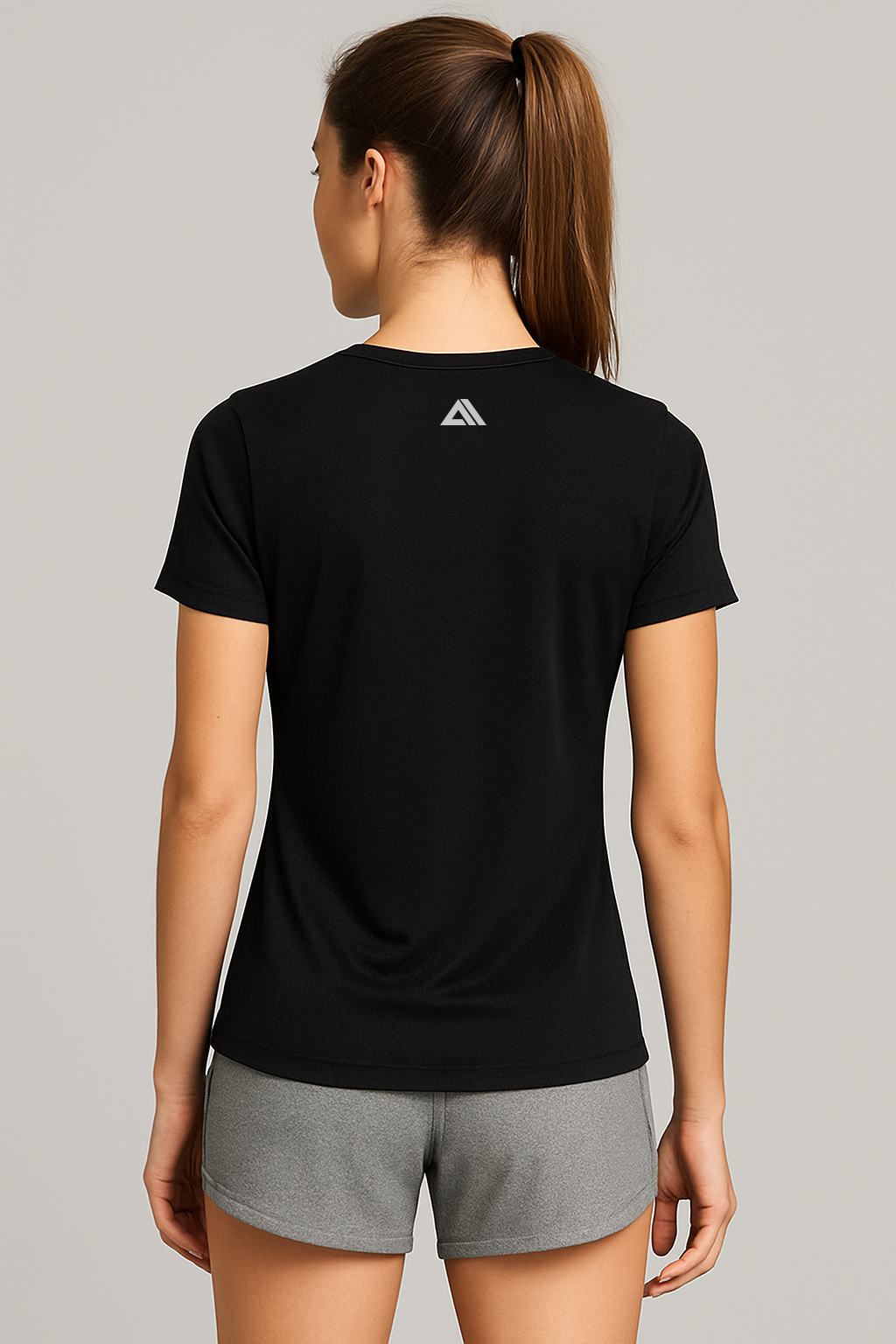 Camiseta para Mujer Aero Active SS Tees Dark Black UPF50 1047 (Protección Uv y Secado rápido)