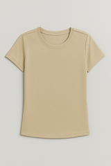 Camiseta para Mujer Aero Active SS Tees Egret UPF50 1047 (Protección Uv y Secado rápido)