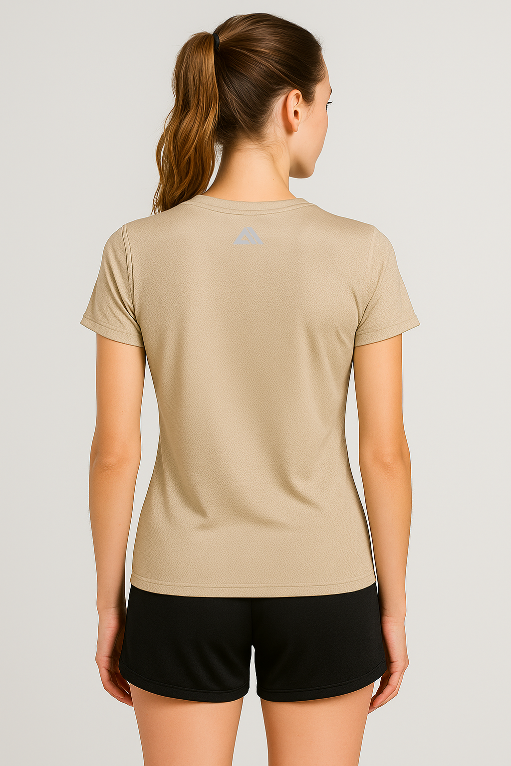 Camiseta para Mujer Aero Active SS Tees Egret UPF50 1047 (Protección Uv y Secado rápido)