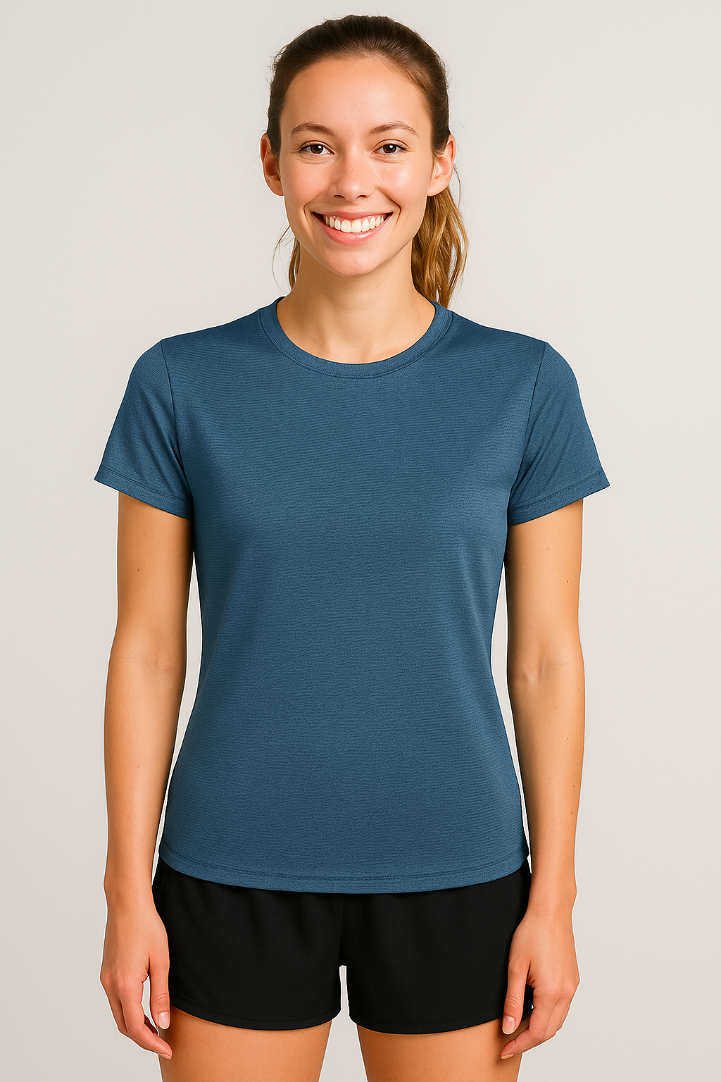 Camiseta para Mujer Aero Active SS Tees Celestial UPF50 1047 (Protección Uv y Secado rápido)