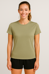 Camiseta para Mujer Aero Active SS Tees Surf Spray UPF50 1047 (Protección Uv y Secado rápido)