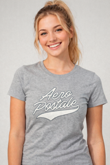 Camiseta para Mujer Aero Graphic Level 1 Light Heather Grey 6708