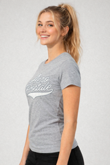 Camiseta para Mujer Aero Graphic Level 1 Light Heather Grey 6708