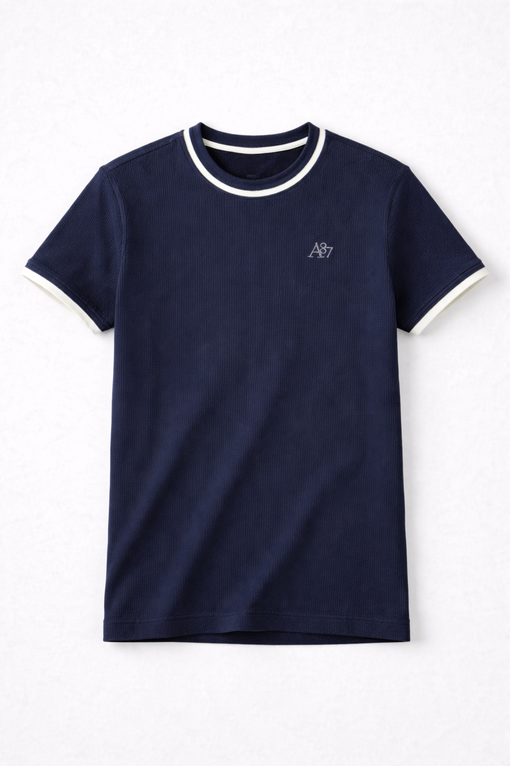 Camiseta Para Hombre Aero BC SS Knits Cadet Navy 2206