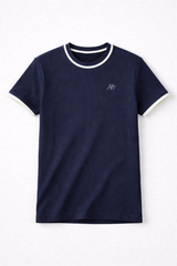 Camiseta Para Hombre Aero BC SS Knits Cadet Navy 2206