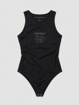 Top Para Mujer Aero Fashion Bare Graphic Dark Black 1278