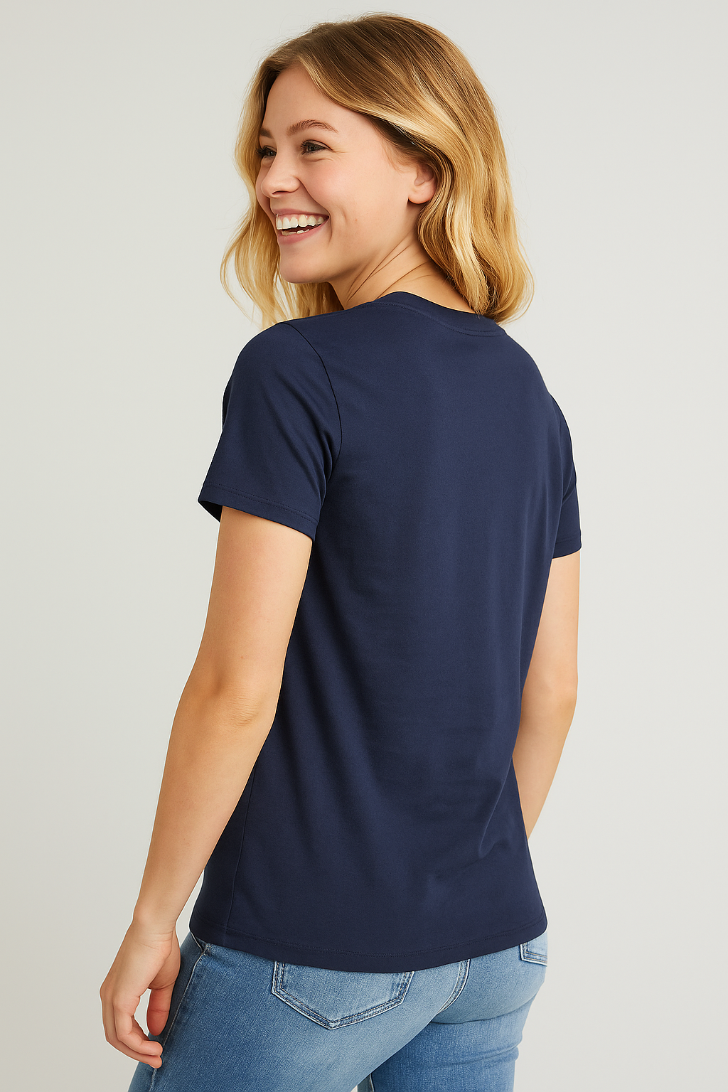 Camiseta Para Mujer Aero Graphic Level 1 Cadet Navy 5837