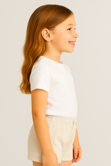 Short para Niña Aero Kids G Fleece Shorts Egret 1078