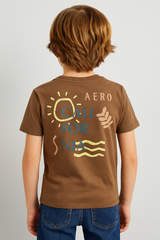 Camiseta Aero Kids B SS Graphic Hot Chocolate 1088