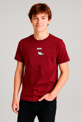 Camiseta para Hombre Aero Guys Fashion Graphics Pomegranate PEANUTS 250
