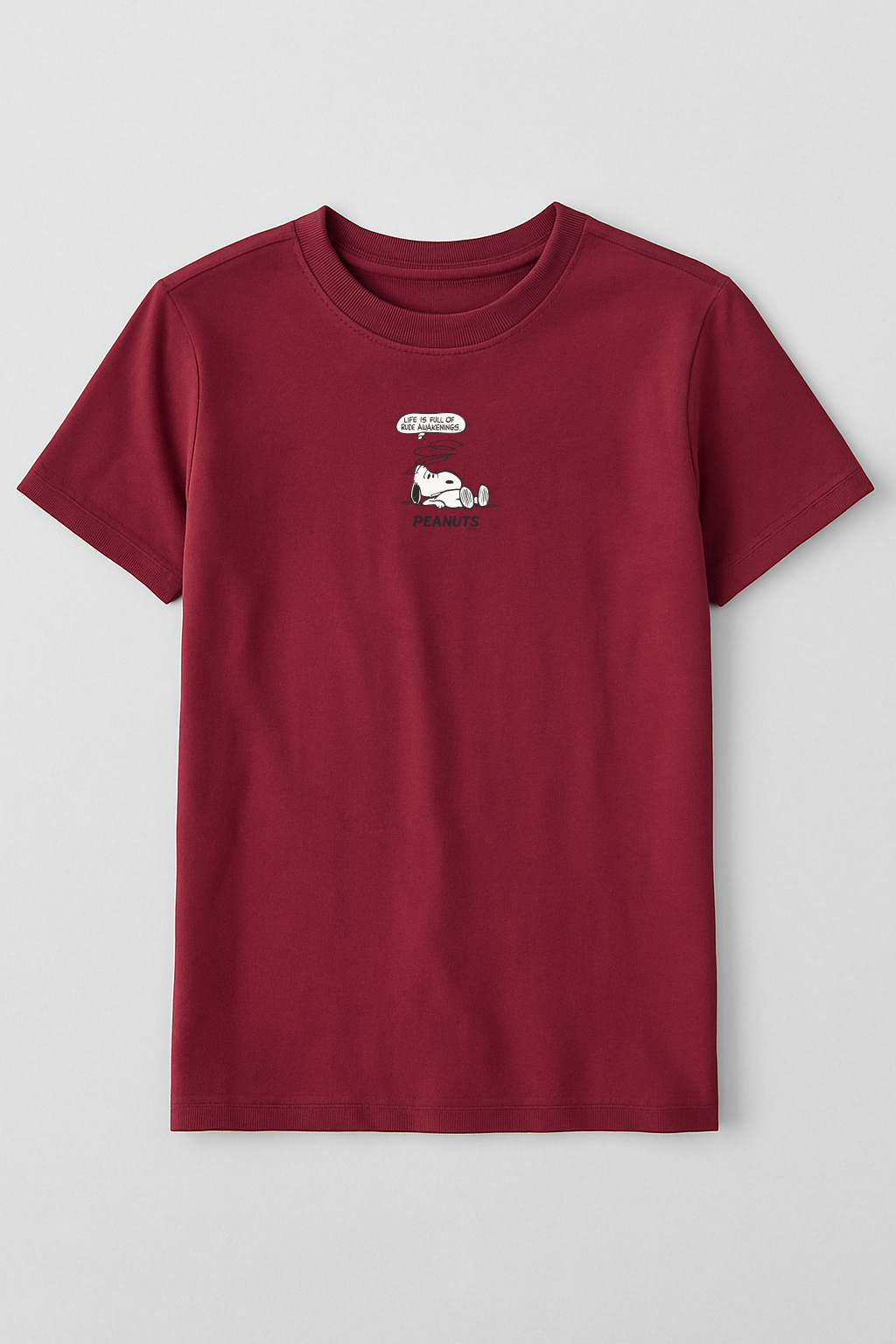 Camiseta para Hombre Aero Guys Fashion Graphics Pomegranate PEANUTS 250