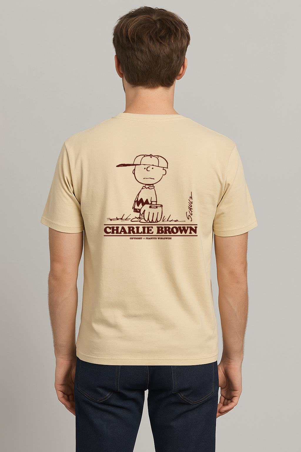 Camiseta para Hombre Aero Guys Fashion Graphics Birch PEANUTS 249