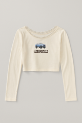 Top para Mujer Aero Girls LS Fashion Top Birch 1357