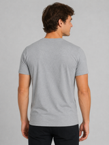 Camiseta Para Hombre Aero Guys SS Tees Light Heather Grey 4240