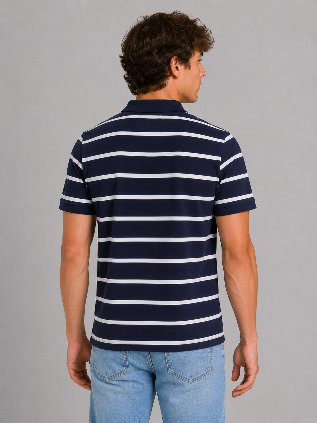 Camiseta Polo Aero Guys SS Novelty Polo Cadet Navy 4210