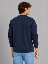 Buzo Para Hombre Aero Guys Popover Crew Neck Cadet Navy 1744