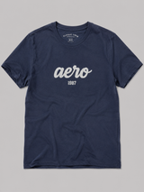 Camiseta Para Mujer Aero Graphic Level 2 Cadet Navy