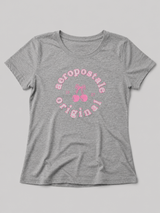 Camiseta Para Mujer Aero Graphic Level 2 Light Heather Grey 7123