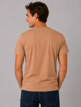 Camiseta Para Hombre Aero Guys SS Tees Mocha Mousse 4240