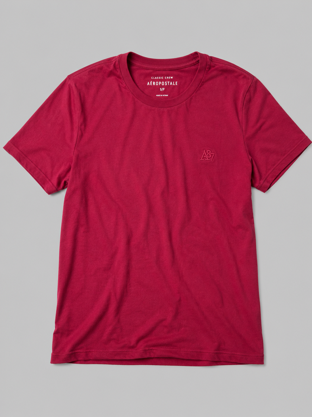 Camiseta Para Hombre Aero Guys SS Tees Poppy Red 4240