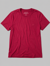 Camiseta Para Hombre Aero Guys SS Tees Poppy Red 4240