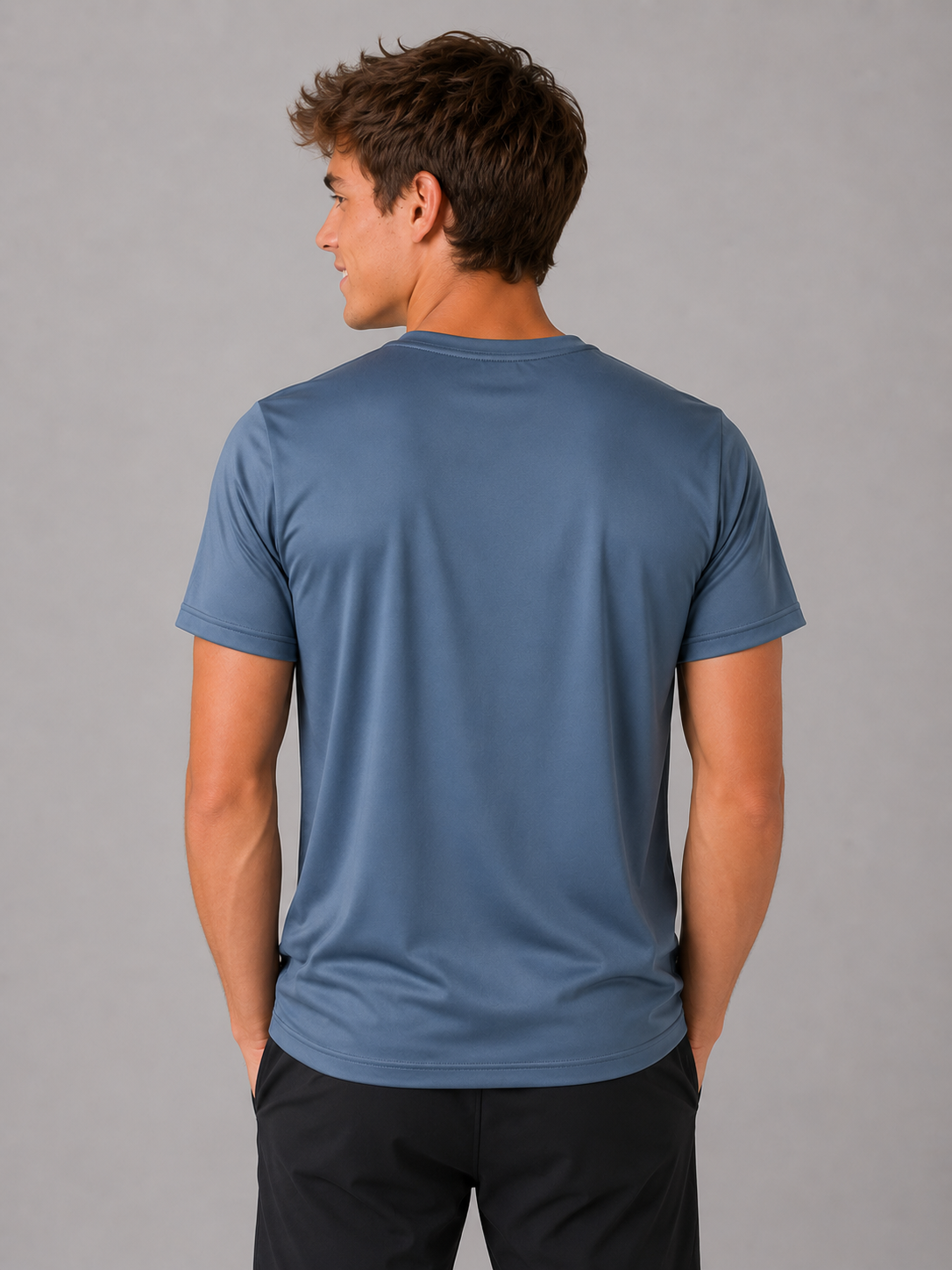 Camiseta Para Hombre Aero Guys SS Tees Celestial UPF 50 1046
