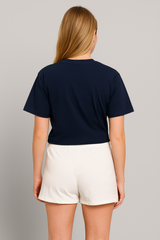 Short Para Mujer Aero Girls Knit Shorty Egret 1275