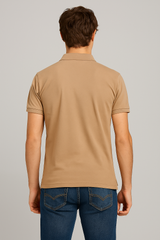 Camiseta Polo Para Hombre Aero Guys SS Solid Polo Irish Cream 7907