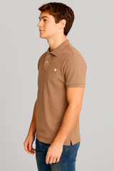 Camiseta Polo Para Hombre Aero Guys SS Solid Polo Irish Cream 7907