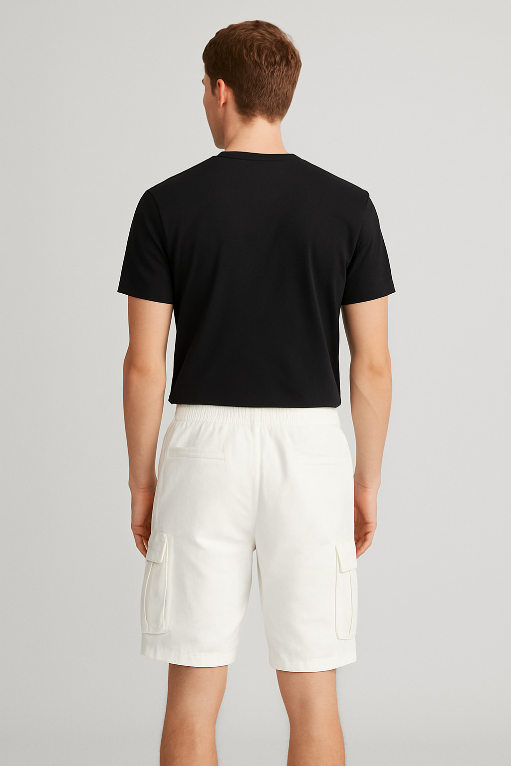 Bermuda Para Hombre Aero Guys Cargo Shorts Egret 3647
