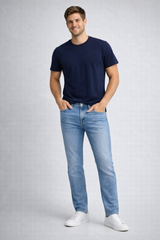 Jean Para Hombre Aero Guys Slim Straight Light Wash 4927