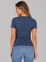Camiseta Para Mujer Aero Graphic Level 2 Cadet Navy 6606