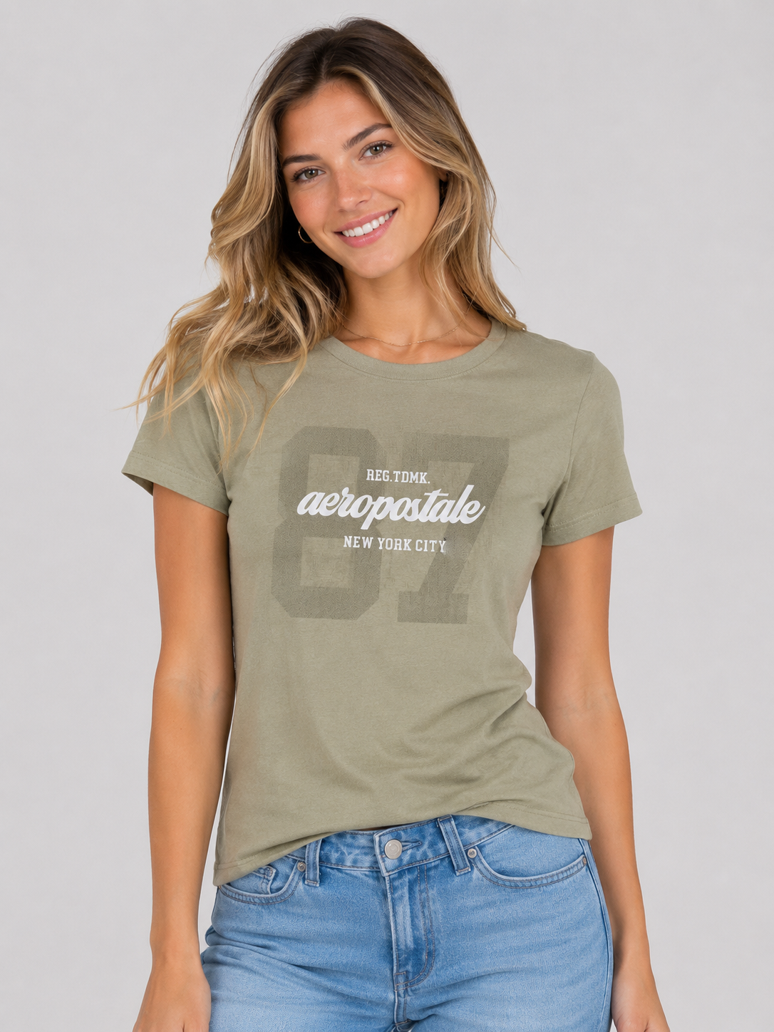 Camiseta Para Mujer Aero Graphic Level 1 Surf Spray 7242