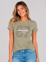 Camiseta Para Mujer Aero Graphic Level 1 Surf Spray 7242
