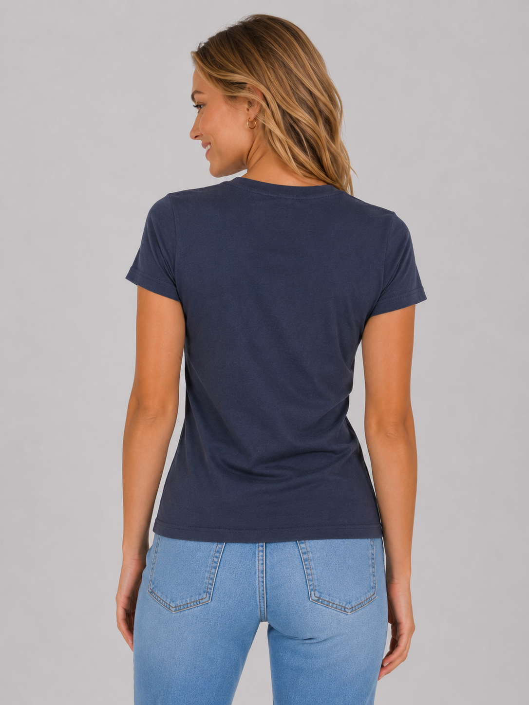 Camiseta Para Mujer Aero Graphic Level 2 Cadet Navy 7046