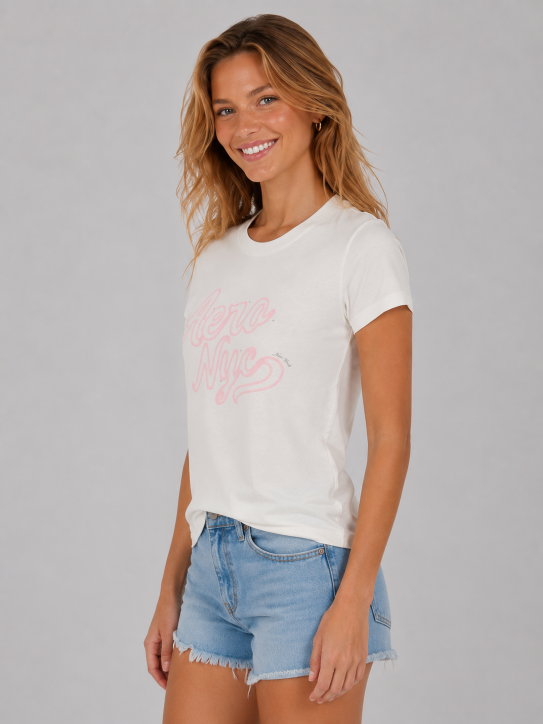 Camiseta Para Mujer Aero Graphic Level 1 Birch 7358