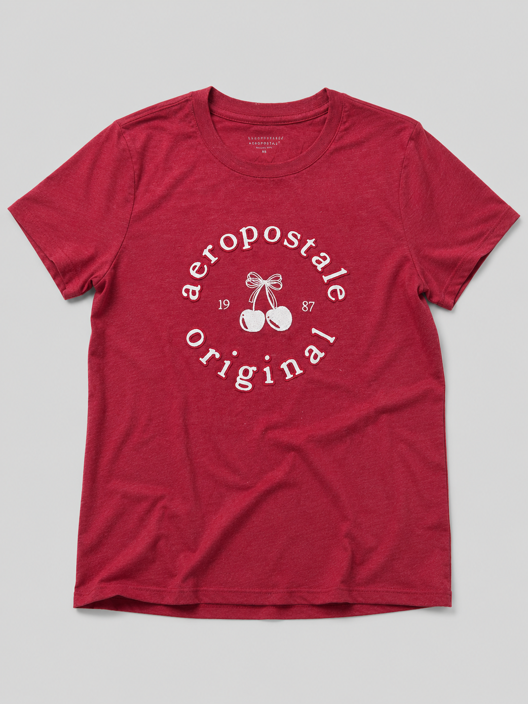 Camiseta Para Mujer Aero Graphic Level 2 Vinyl Red 7123