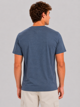 Camiseta Para Hombre Aero Level 1 Graphic Tees Cadet Navy 6251