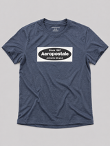 Camiseta Para Hombre Aero Level 1 Graphic Tees Cadet Navy 6251