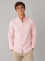 Camisa Para Hombre Aero Guys Woven Shirts Primrose Pink 9962