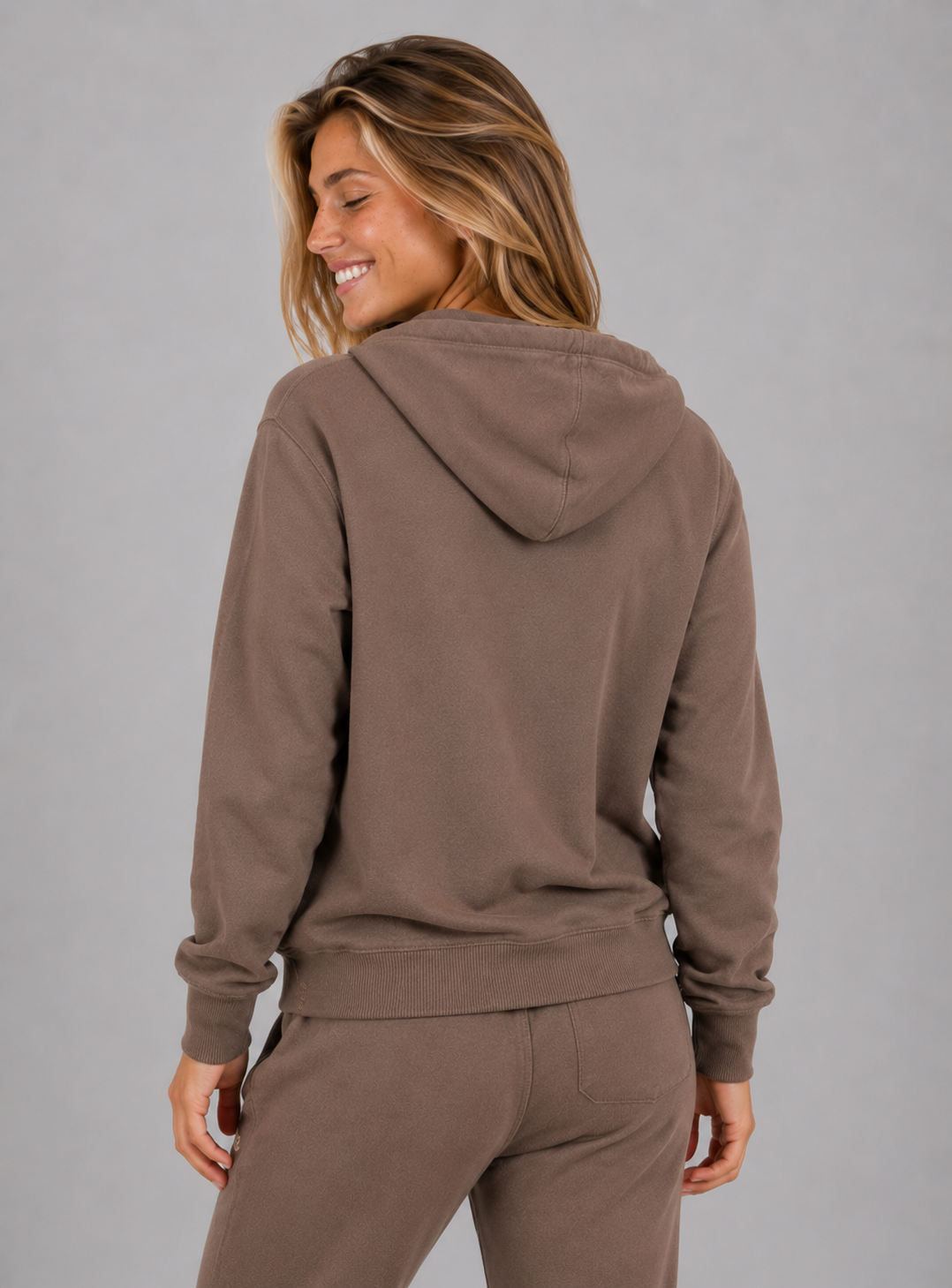 Buzo Para Mujer Aero Girls Fleece Zip Front Hot Chocolate 3839