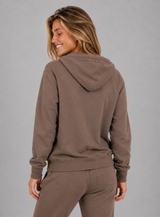 Buzo Para Mujer Aero Girls Fleece Zip Front Hot Chocolate 3839
