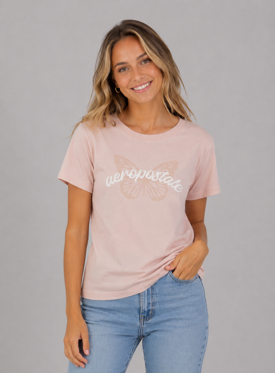 Camiseta Para Mujer Aero Graphic Level 1 Primrose Pink 7353
