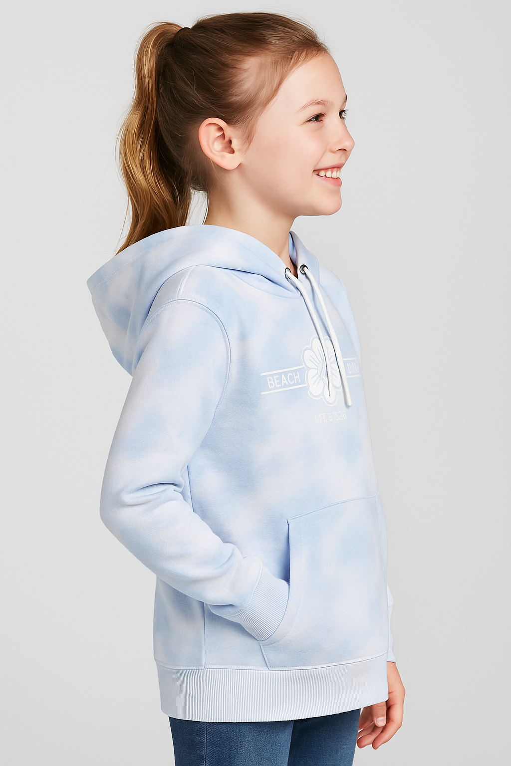 Buzo de manga larga Kids Aero Kids G Pull Over Fleece Kentucky Blue 1056