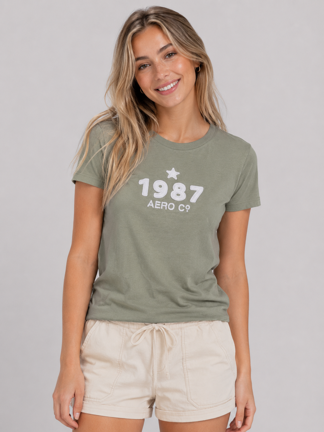 Camiseta Para Mujer Aero Graphic Level 2 Surf Spray 7096