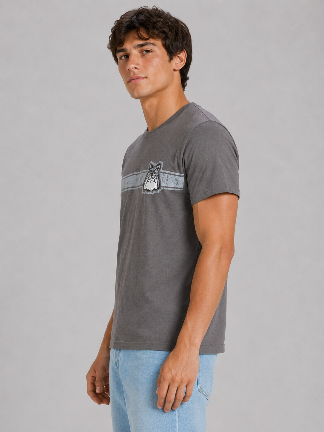 Camiseta Para Hombre Aero Level 1 Graphic Tees Smoked Pearl 6724