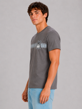 Camiseta Para Hombre Aero Level 1 Graphic Tees Smoked Pearl 6724