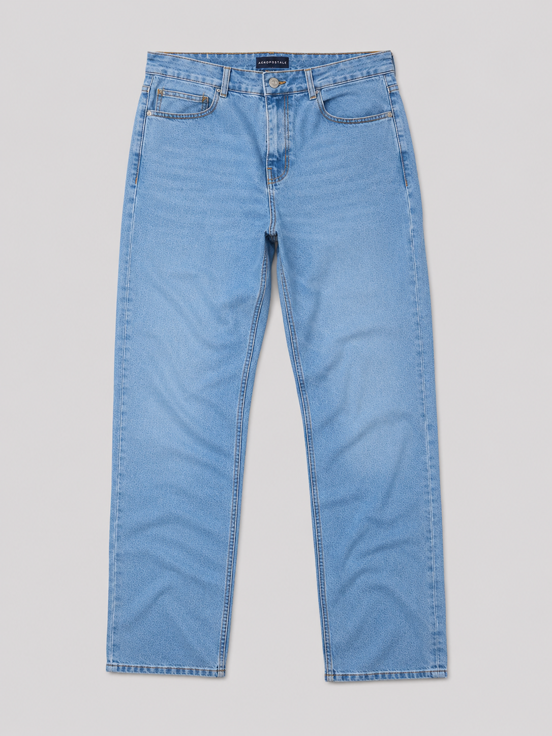 Jean Para Hombre Aero Guys Core Denim Light Wash Slim 6001