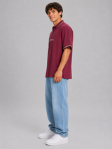 Camiseta Polo Aero Guys SS Novelty Polo Pomegranate 324