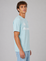 Camiseta Para Hombre Aero Level 1 Graphic Tees Baby Blue 6383